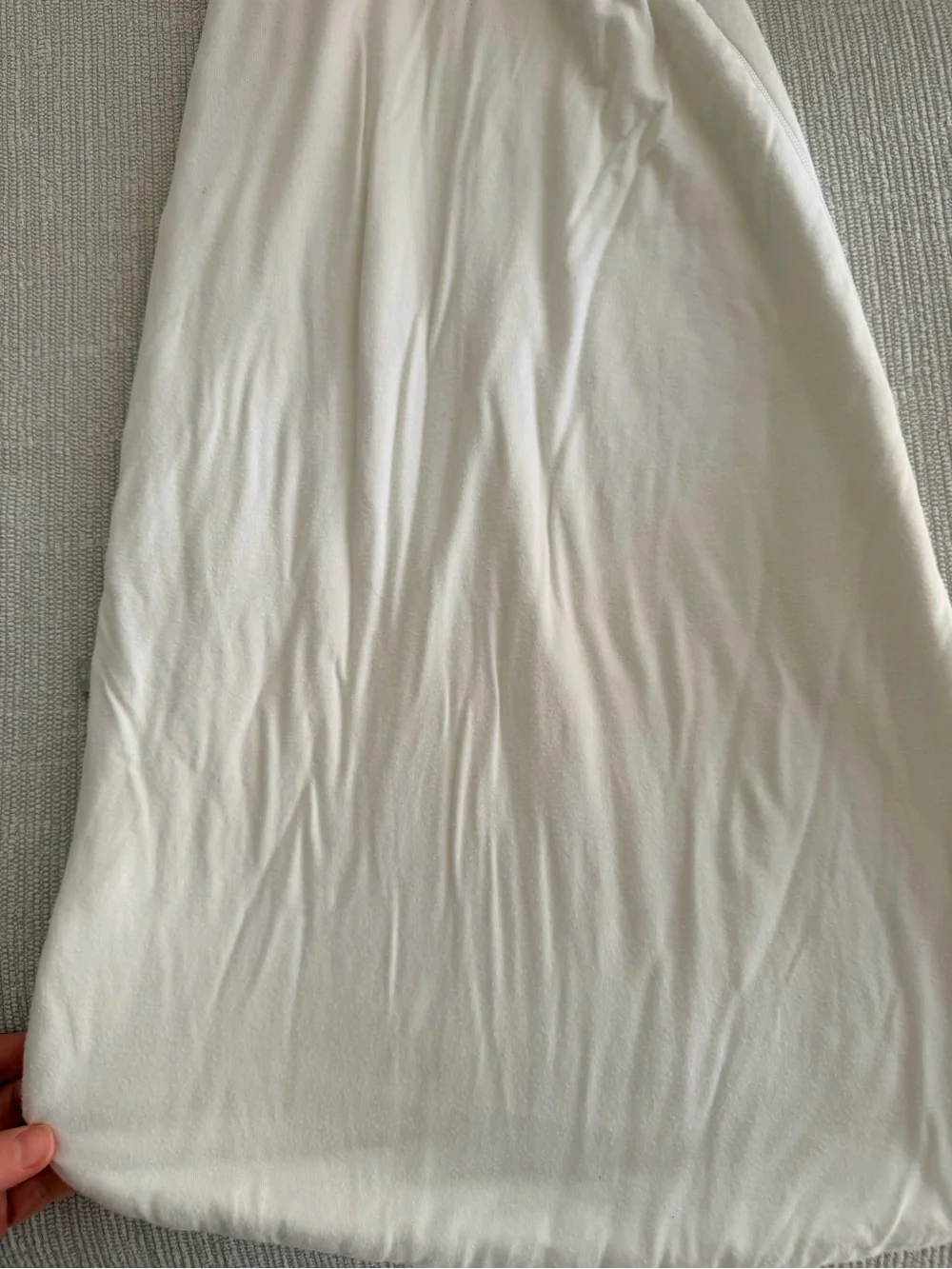 Kyte BABY White Sleeveless Wearable Blanket Sleepsack with Zipper